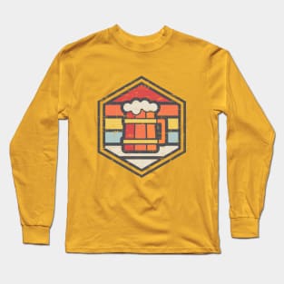 Retro Badge Beer Light Long Sleeve T-Shirt